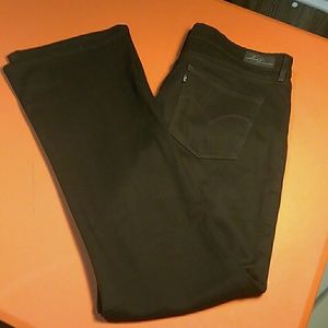 Levi's mid rise skinny boot